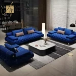 طقم كنب بتصميم منخفض مميز