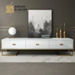 طقم طاولات تلفزيون وقهوة فاخرة