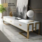 طقم طاولات تلفزيون وقهوة فاخرة