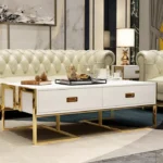 طقم طاولات تلفزيون وقهوة فاخرة