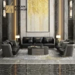 طقم كنب مودرن بتصميم اوروبي