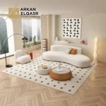 طقم كنب مميز متعدد مع طاولة قهوة