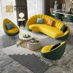 طقم كنب عصري بتصميم ايطالي