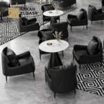 طقم كراسي وطاولة مخصص للكافيهات