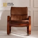 كرسي هزاز خشب بتصميم فتوشيني