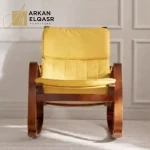 كرسي هزاز خشب بتصميم فتوشيني