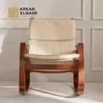كرسي هزاز خشب بتصميم فتوشيني