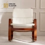 كرسي هزاز خشب بتصميم فتوشيني