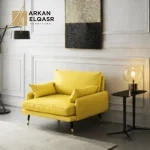 كنب جلد فخم بتصميم ايطالي