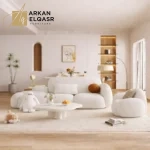 كنب مودرن للصالة بتصميم ايطالي
