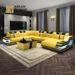 كنب زاوية مودرن فخم بتصميم عصري