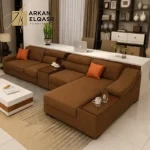 كنبة زاوية بتصميم مريح و فخم