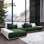 كنب زاوية بتصميم منخفض مودرن