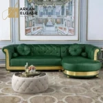 كنب زاوية علي الطراز الغربي