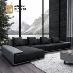 كنب زاوية بتصميم منخفض مودرن