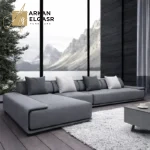 كنب زاوية بتصميم منخفض مودرن