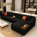 كنبة زاوية بتصميم مريح و فخم