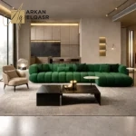 كنب زاوية مريح بتصميم مميز و فاخر