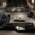 كنب زاوية مودرن مميزة بتصميم فاخر وانيق