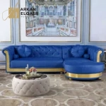 كنب زاوية علي الطراز الغربي