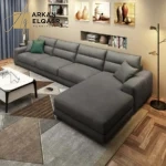 كنب زاويه قماش اوروبي