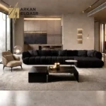 كنب زاوية مريح بتصميم مميز و فاخر