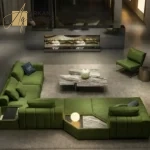 كنب زاوية مودرن مميزة بتصميم فاخر وانيق