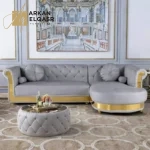 كنب زاوية علي الطراز الغربي