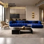 كنب زاوية مريح بتصميم مميز و فاخر