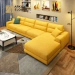 كنب زاويه قماش اوروبي