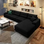 كنب زاويه قماش اوروبي