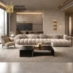 كنب زاوية مريح بتصميم مميز و فاخر