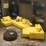 كنب زاوية مودرن مميزة بتصميم فاخر وانيق