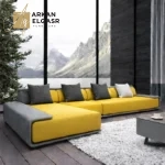 كنب زاوية بتصميم منخفض مودرن