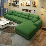 كنب زاويه قماش اوروبي