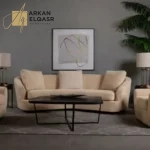 كنب مودرن زاويه من تصميم نارسيس