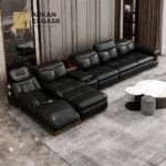 كنب جلد ذكي متعدد الاستخدمات