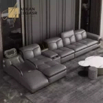 كنب جلد ذكي متعدد الاستخدمات