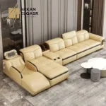 كنب جلد ذكي متعدد الاستخدمات