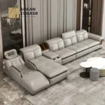 كنب جلد ذكي متعدد الاستخدمات