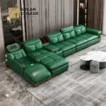 كنب جلد ذكي متعدد الاستخدمات