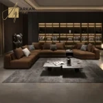 كنب زاوية مودرن لغرفة المعيشة