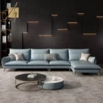 كنبة زاوية فخمة بتصميم مبتكر