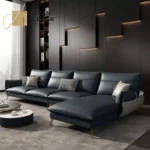 كنبة زاوية فخمة بتصميم مبتكر