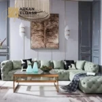 كنب زاوية من تصميم كابتوني