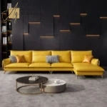 كنبة زاوية فخمة بتصميم مبتكر