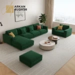 كنبة زاوية مميزة بتصميم راقي