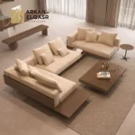 كنب زاوية مميزة بتصميم عالي الجودة