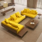 كنب زاوية مميزة بتصميم عالي الجودة