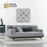 كنب قماش بشكل مميز وجذاب من ستيف